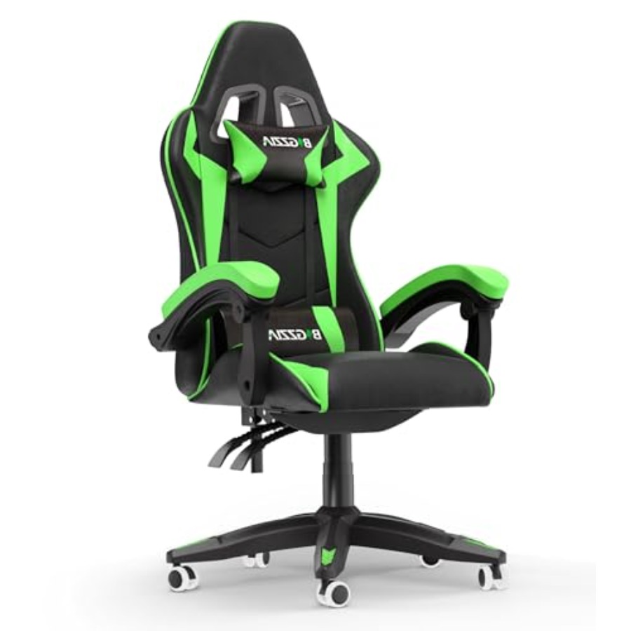 Ergonomic Office Chair - Gaming Chair with Lumbar Support for