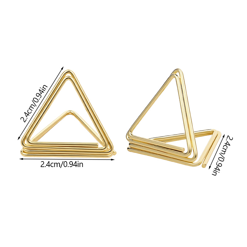10pcs Metallic Gold Place Card - đánh giá và giá Document Holder Stand