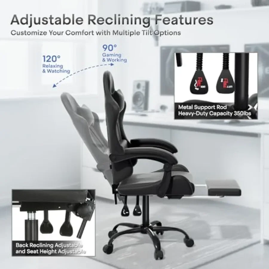Ergonomic Gaming Chair with Fo - đánh giá và giá Ergonomic Office Chair