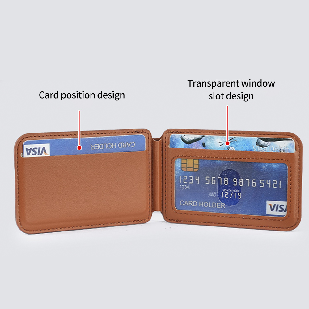 Luxury Leather Magnetic Wallet - đánh giá và giá Document Holder Stand