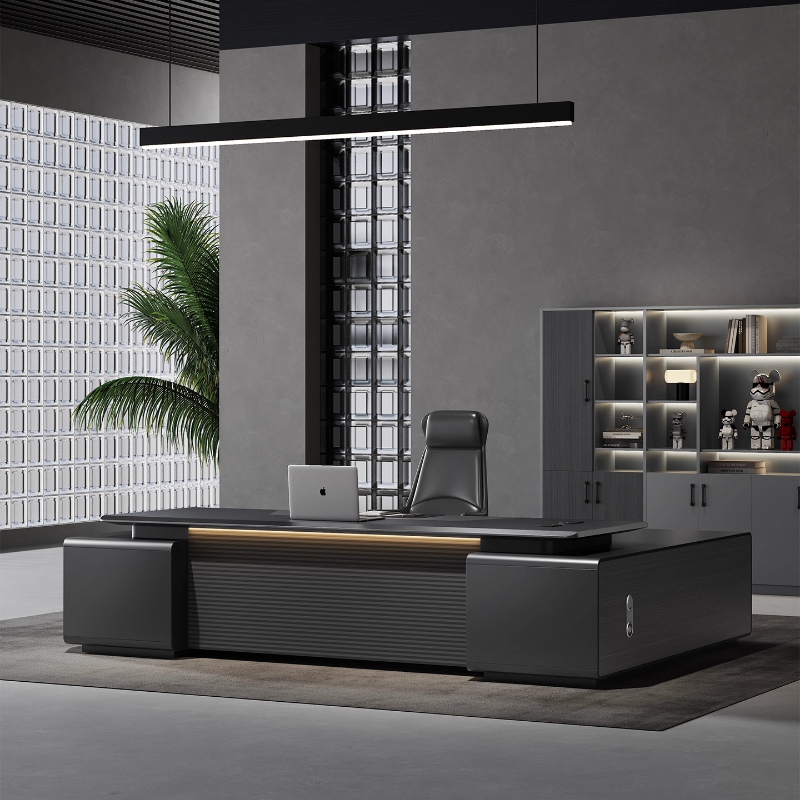 Luxury L Shapes Computer Desk  - đánh giá và giá Home Office Work Table