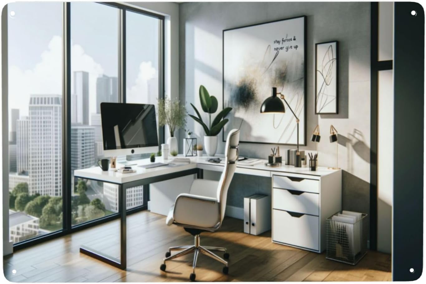 Modern Minimalist Office Metal - đánh giá và giá Home Office Room Inspiration