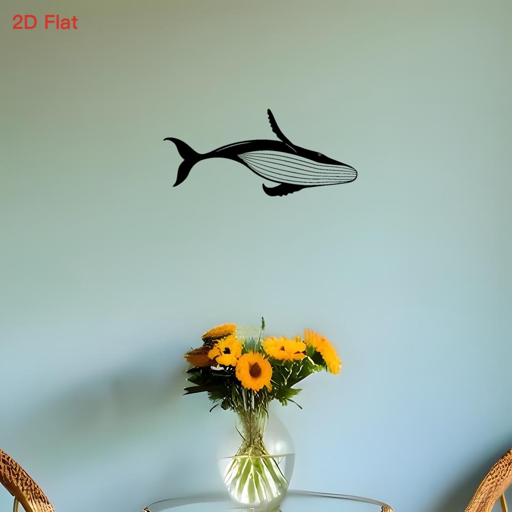 Majestic Whale Metal Wall Art  - đánh giá và giá Home Office Or