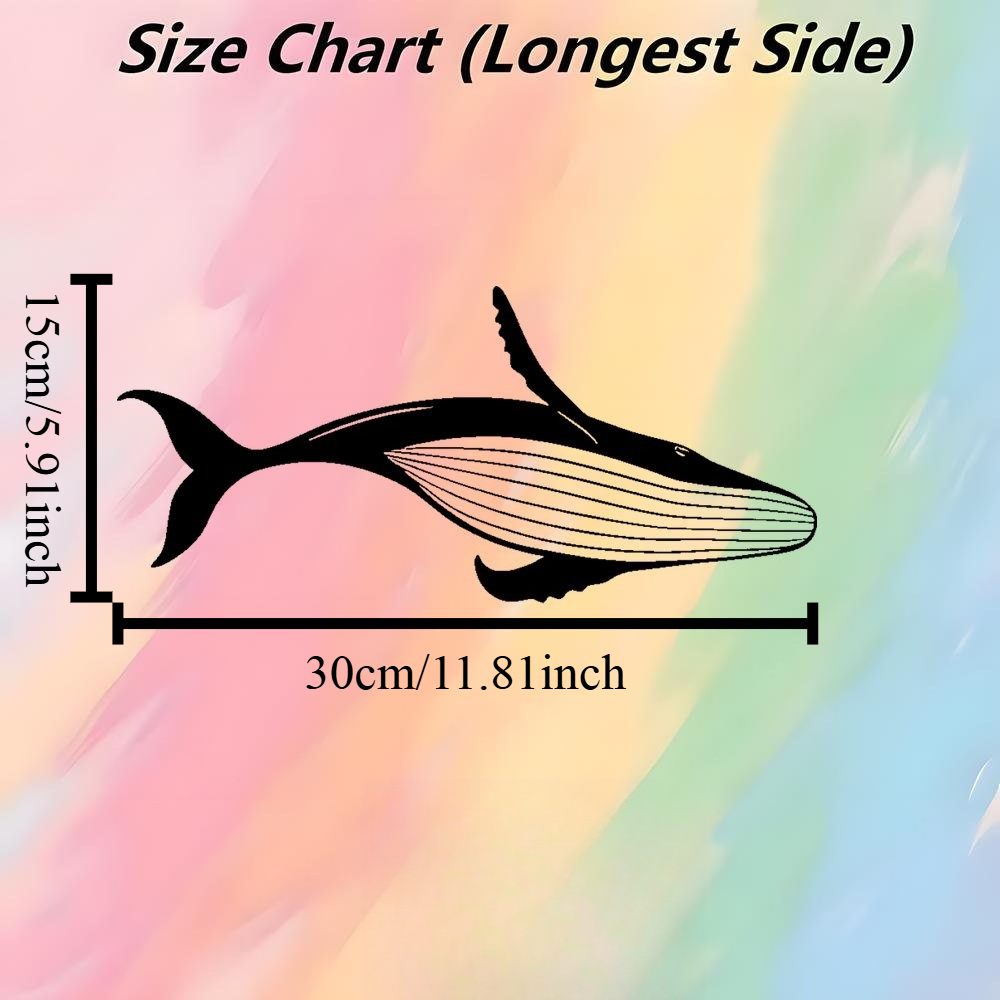 Majestic Whale Metal Wall Art  - đánh giá và giá Home Office Or
