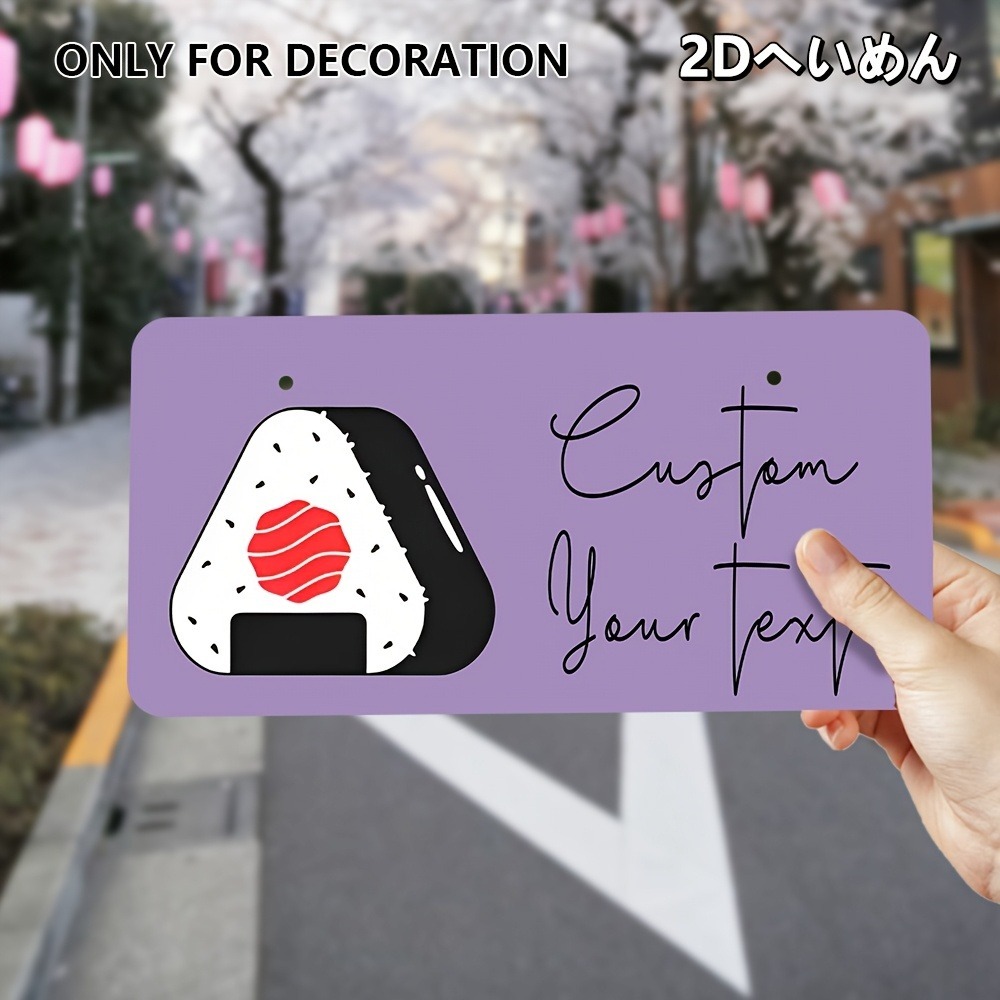 2D Flat Custom Plaque 33x16.5c - đánh giá và giá Home Office Logo