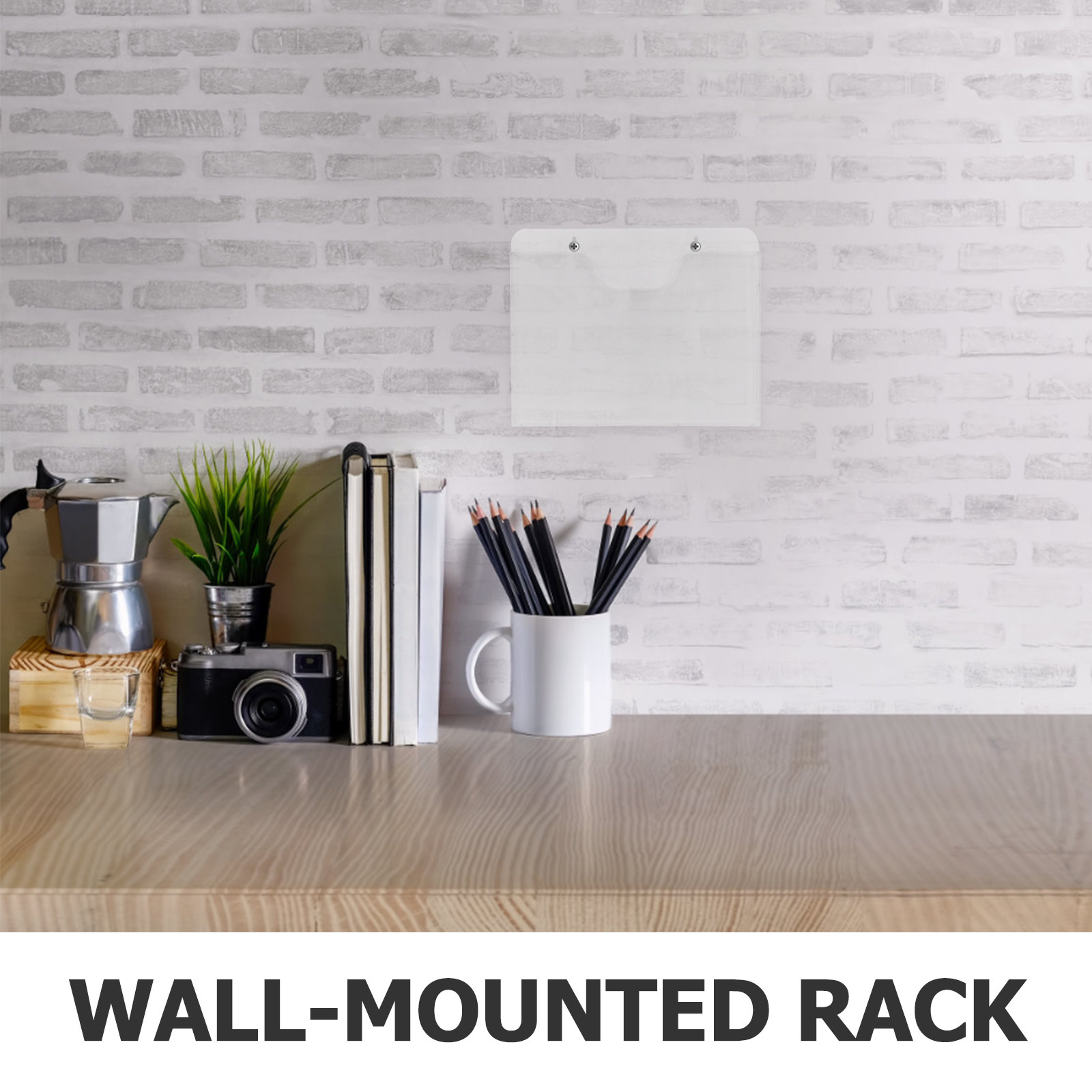 2Pcs Clear Acrylic Wall Mounte - đánh giá và giá Document Holder Stand
