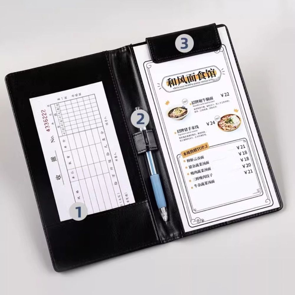 Portable PU Leather A6 File Fo - đánh giá và giá Document Scanner Portable