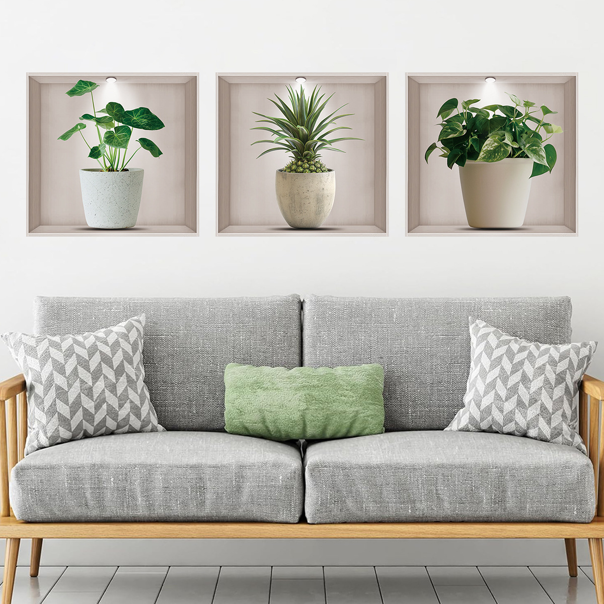 Flower Pots, Green Plants, Wal - đánh giá và giá Home Office Layout