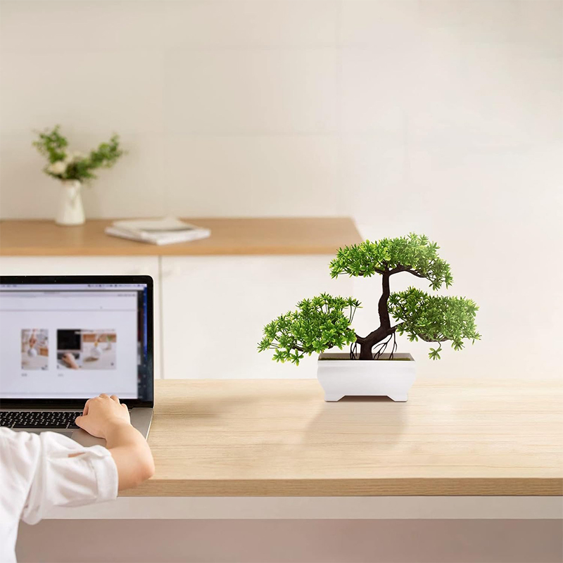 Artificial Bonsai Plastic Bion - đánh giá và giá Home Office Layout