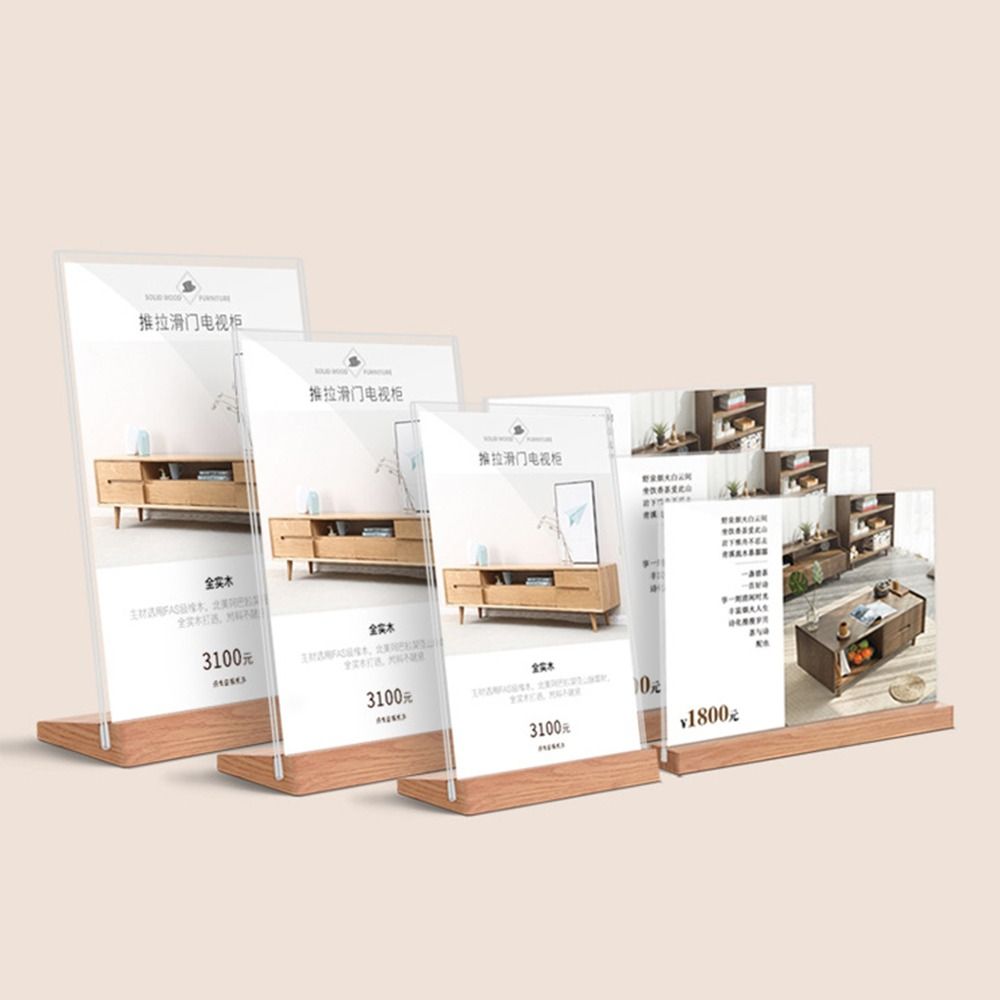 Durable Acrylic Table Top Sign - đánh giá và giá Document Holder Stand