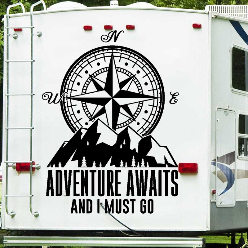 Adventure Waiting Compass Viny - đánh giá và giá Home Office Room Inspiration