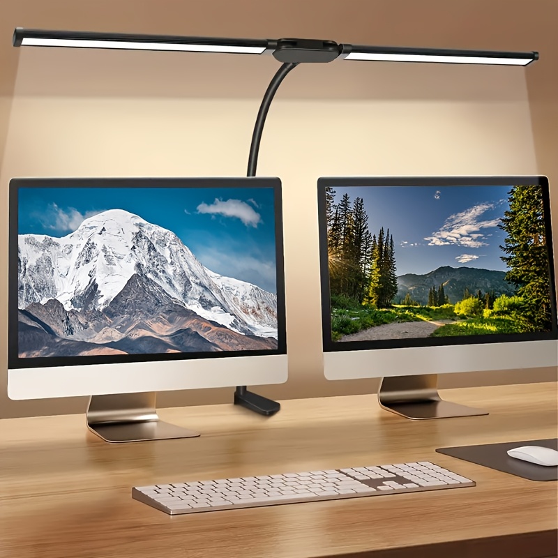 Double Head LED Desk Lamp with - đánh giá và giá Home Office Work Table