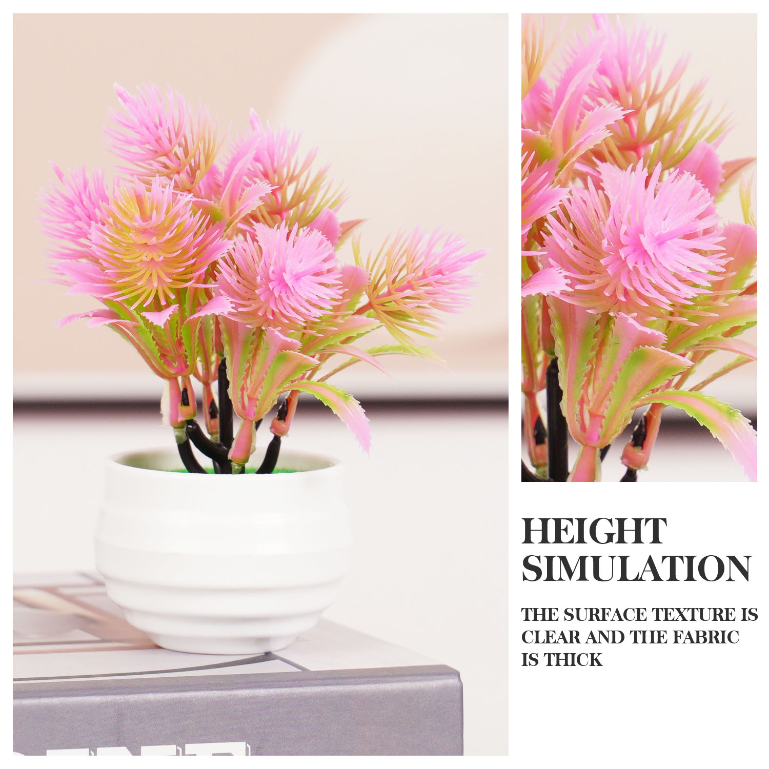 Artificial Mini Plants Bonsai  - đánh giá và giá Home Office Layout